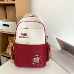Simple Casual Backpacks (Red)