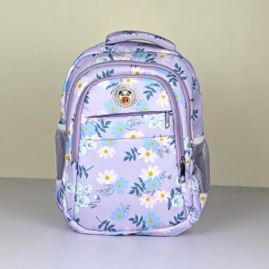 Floral Print Backpack For kids