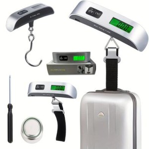 Portable Scale Digital LCD Display 50kg Electronic Luggage Hanging Suitcase Travel Weighs Baggage Bag Weight Balance 1pc