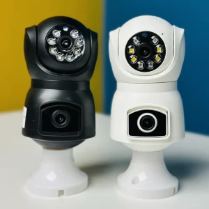 V380 E9 Dual Lens Bulb PTZ IP Camera.