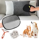 Electrostatic Pet Hair Remover Gloves – Dog & Cat Hair Cleaning Tool for Sofa, Clothes, Car & Furniture