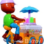 Bump And Go Monkey Ice Cream Toy for Kids